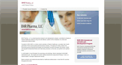 Desktop Screenshot of bhr-pharma.com